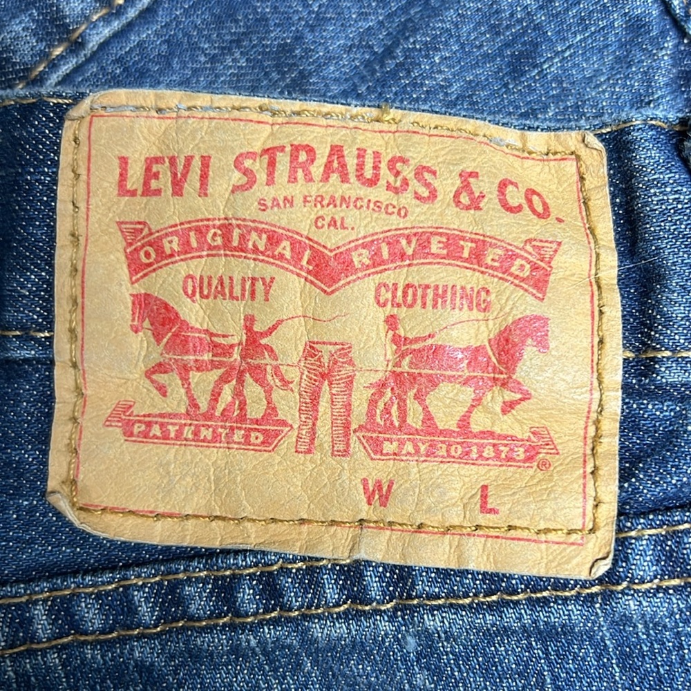 559‎ Relaxed Straight Fit Men's Jeans Size W42 L30 - Picture 3 of 12